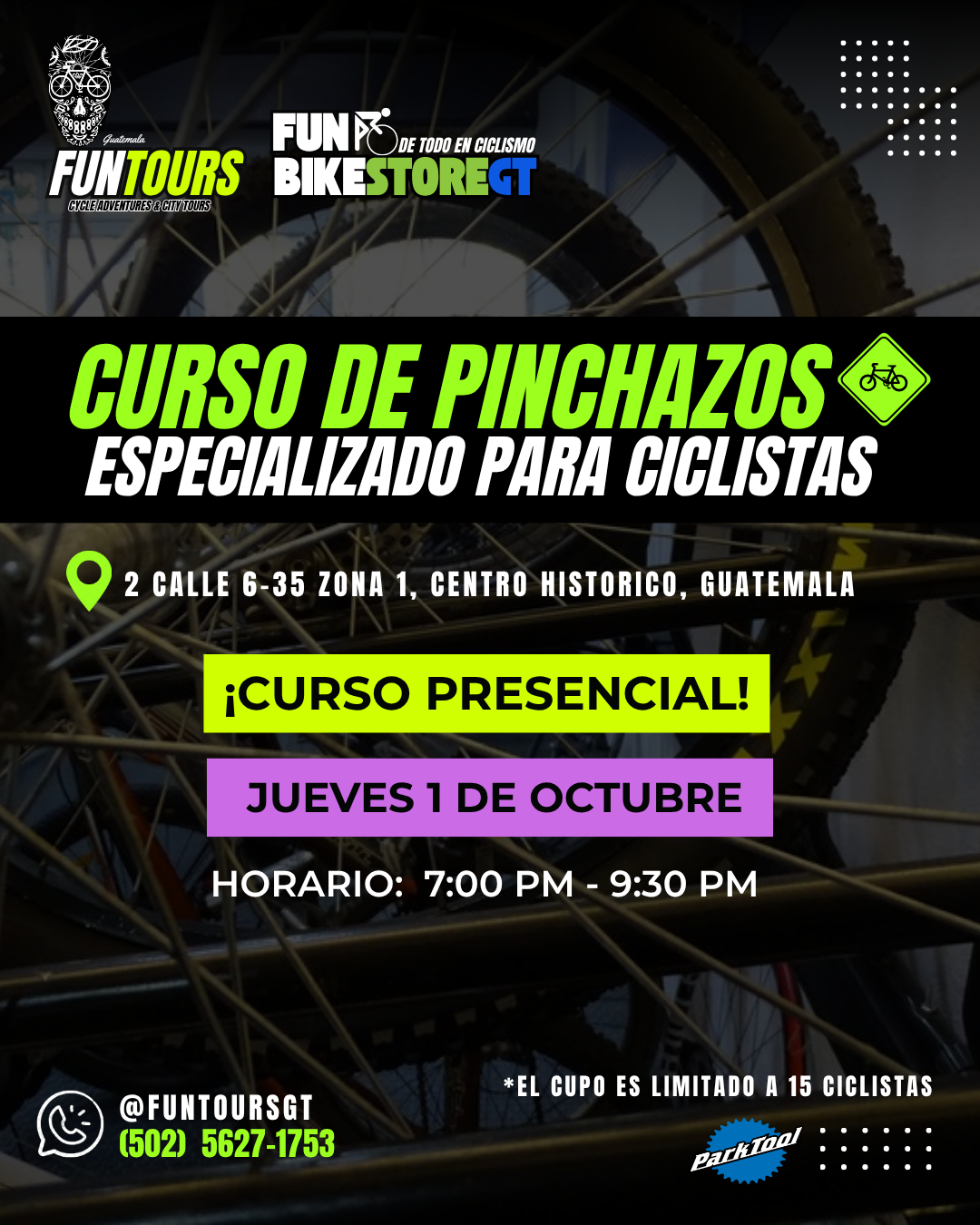 Curso de Pinchazos - Curso Presencial