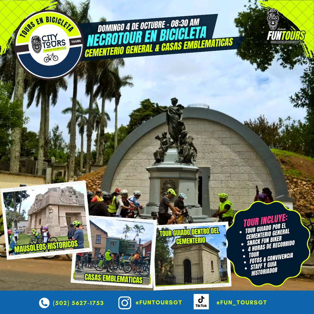 Necro Tour en bicicleta - Cementerio General y Casas emblematicas
