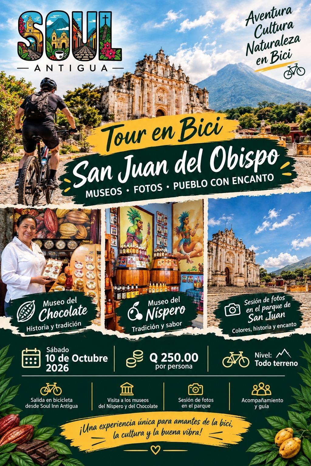 Tour en bici: San Juan del Obispo