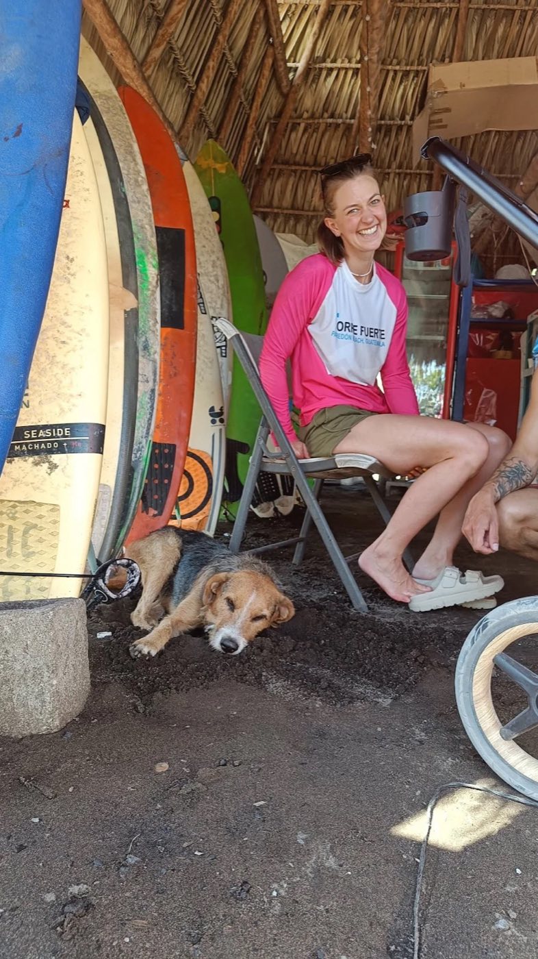 Tablas de surf listas en El Paredón