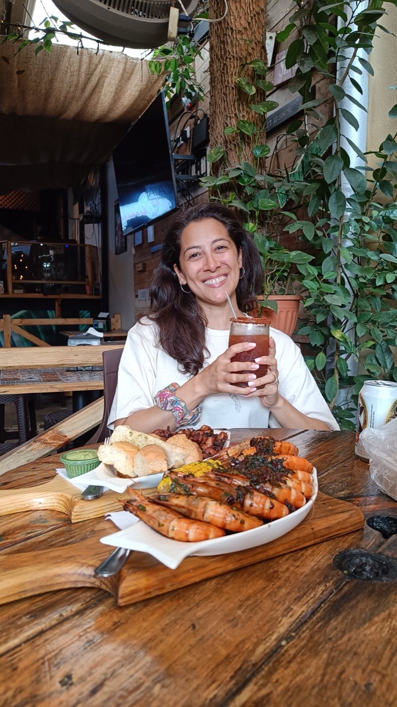 Parada del tour gastronómico en zona 7